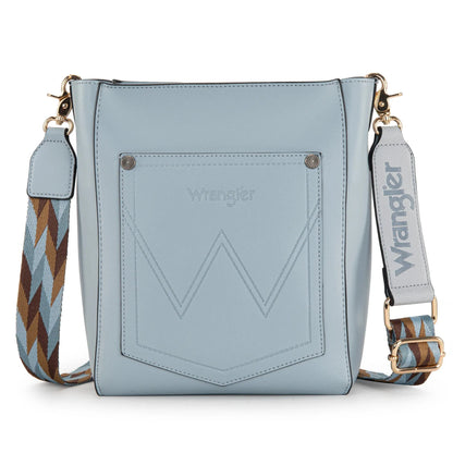 Wrangler Hobo with Mini Crossbody Set - Jean - Chic Meadow Boutique 