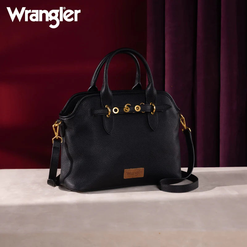 Wrangler Top Handle Tote/Crossbody - Black