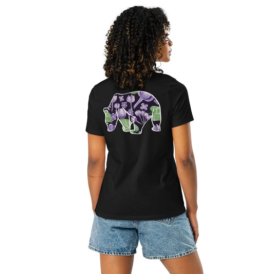 Chic Meadow Floral Bear Logo T-Shirt - Chic Meadow Boutique 