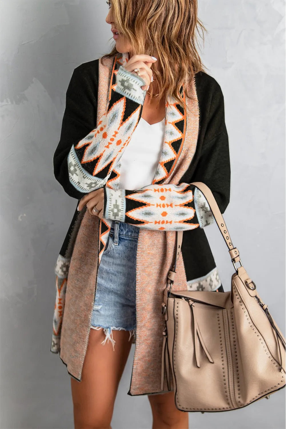 Western duster cardigan sales