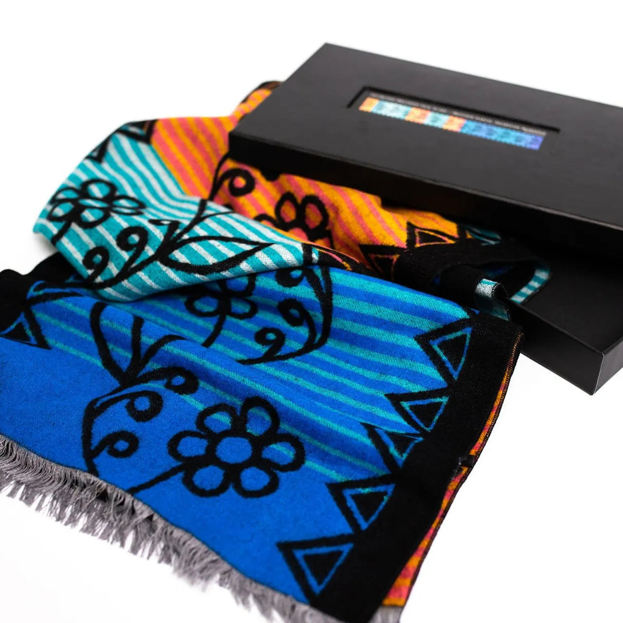 Brushed Silk Scarf - Mother Earth by Sharifah Marsden - Chic Meadow Boutique 