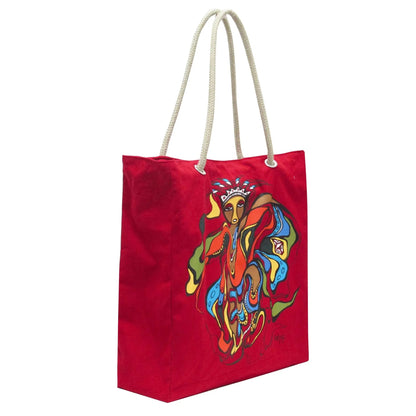 Daphne Odjig Pow Wow Dancer Eco-Bag - Chic Meadow Boutique 