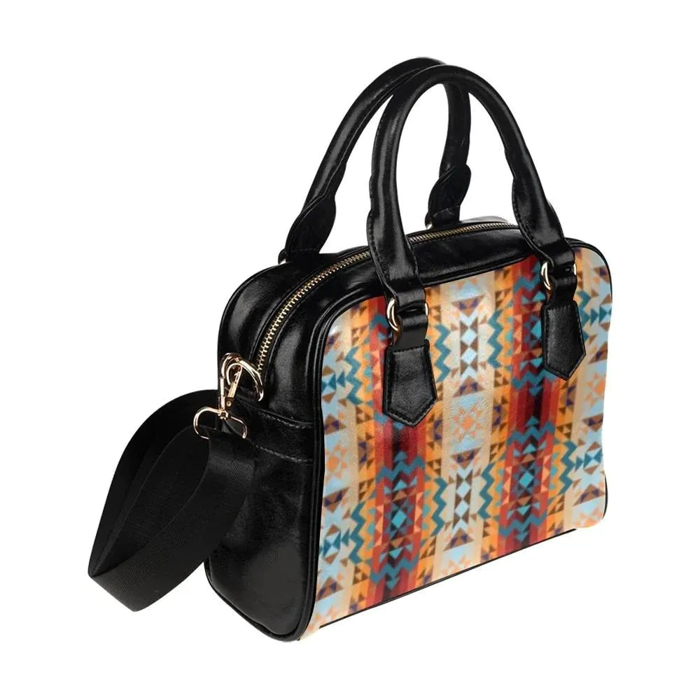 Dark Sandway Shoulder Handbag - Chic Meadow Boutique 