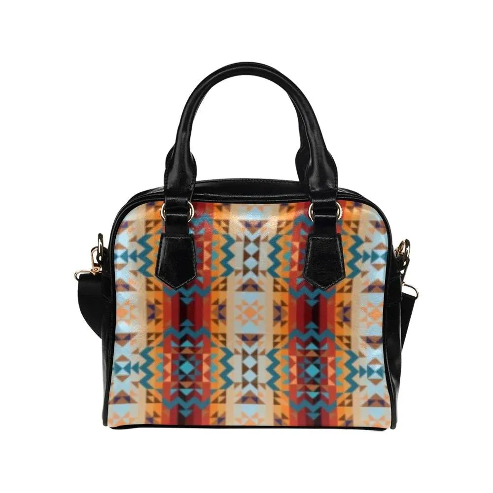 Dark Sandway Shoulder Handbag - Chic Meadow Boutique 