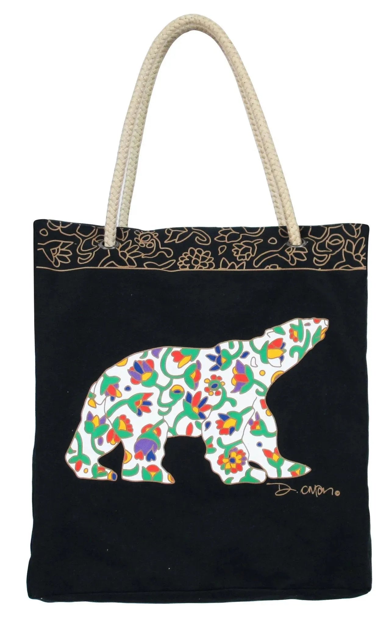 Dawn Oman Spring Bear Eco-Bag - Chic Meadow Boutique 