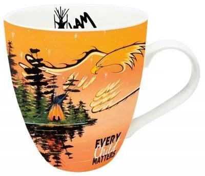 Eagle Protector Indigenous Artistry 18 oz. Mug by Artist - Monague, William - Chic Meadow Boutique 