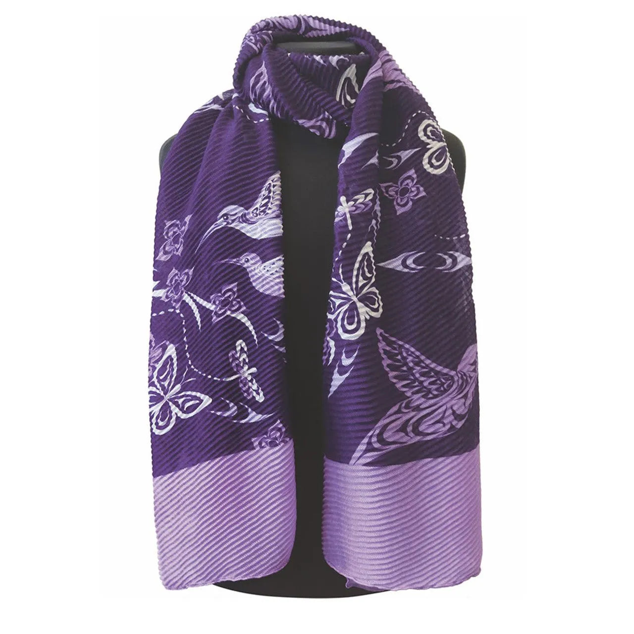 Eco Scarf - Hummingbird by Simone Diamond - Chic Meadow Boutique 