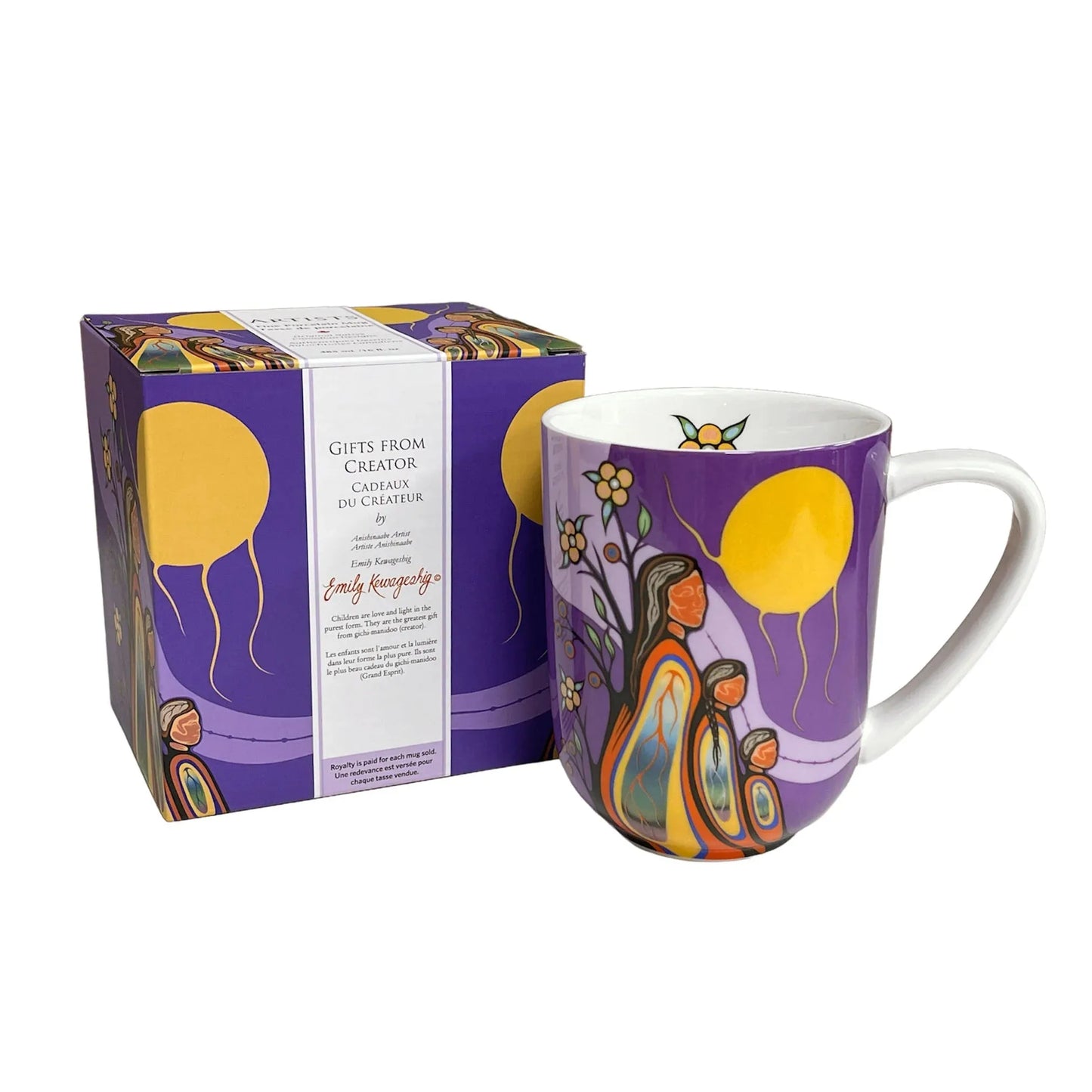 Emily Kewageshig Gifts from Creator Porcelain Mug - Chic Meadow Boutique 