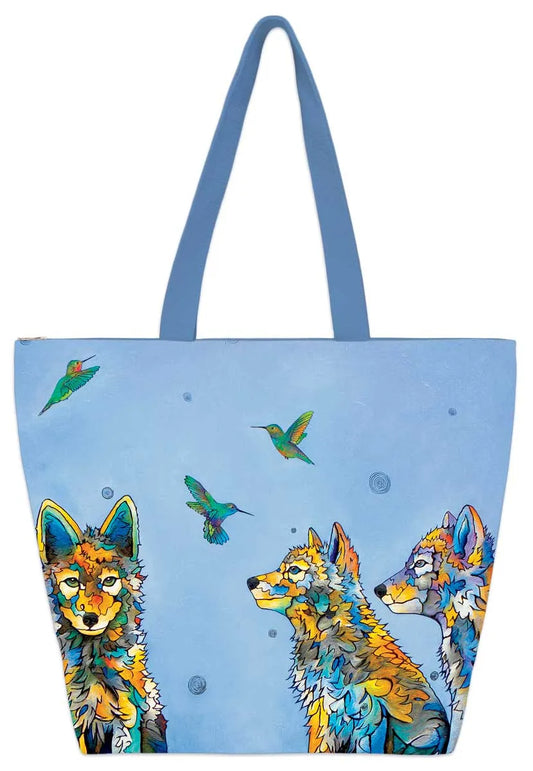 First Encounters Tote Bag by Artist Jones, Micqaela - Chic Meadow Boutique 