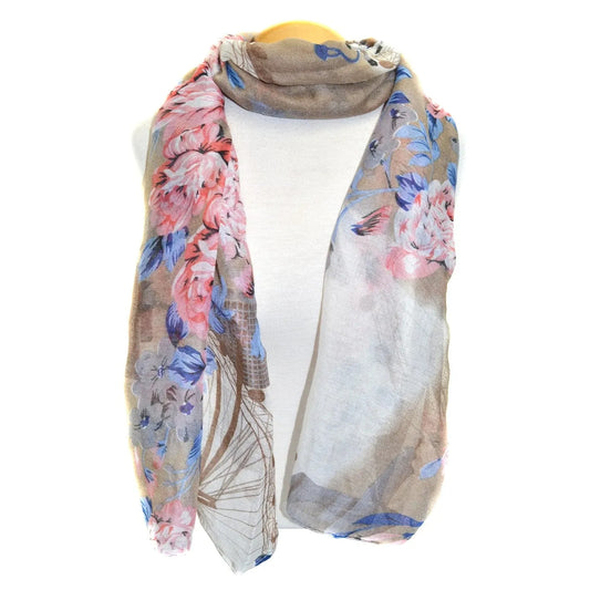 Floral Scarf - Chic Meadow Boutique 