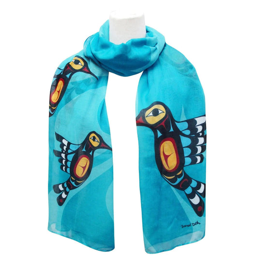 Scarf Francis Dick Hummingbird Artist Scarf