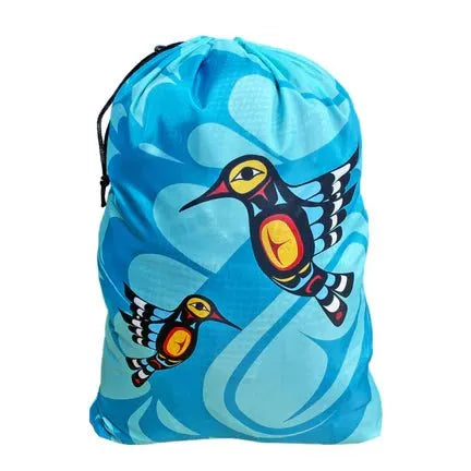 Francis Dick Hummingbird Travel Laundry Bag - Chic Meadow Boutique 