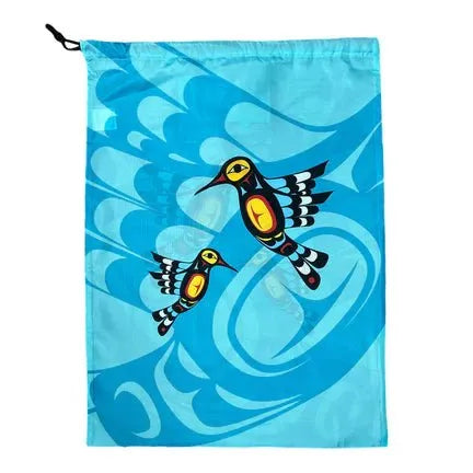 Francis Dick Hummingbird Travel Laundry Bag - Chic Meadow Boutique 