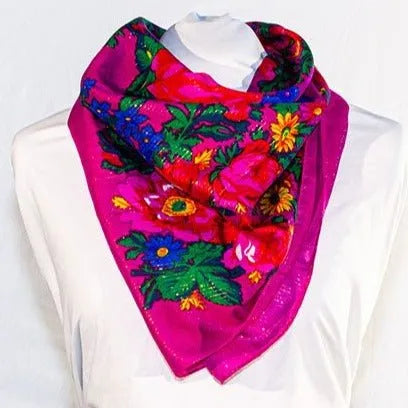 Fuchsia Kokum Scarf - Chic Meadow Boutique 