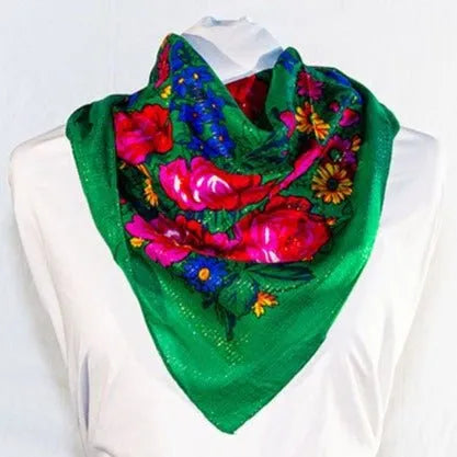 Green Kokum Scarf - Chic Meadow Boutique 