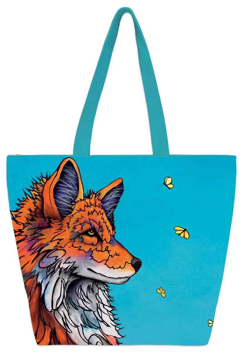 Happy Life Tote Bag by Artist Jones, Micqaela - Chic Meadow Boutique 