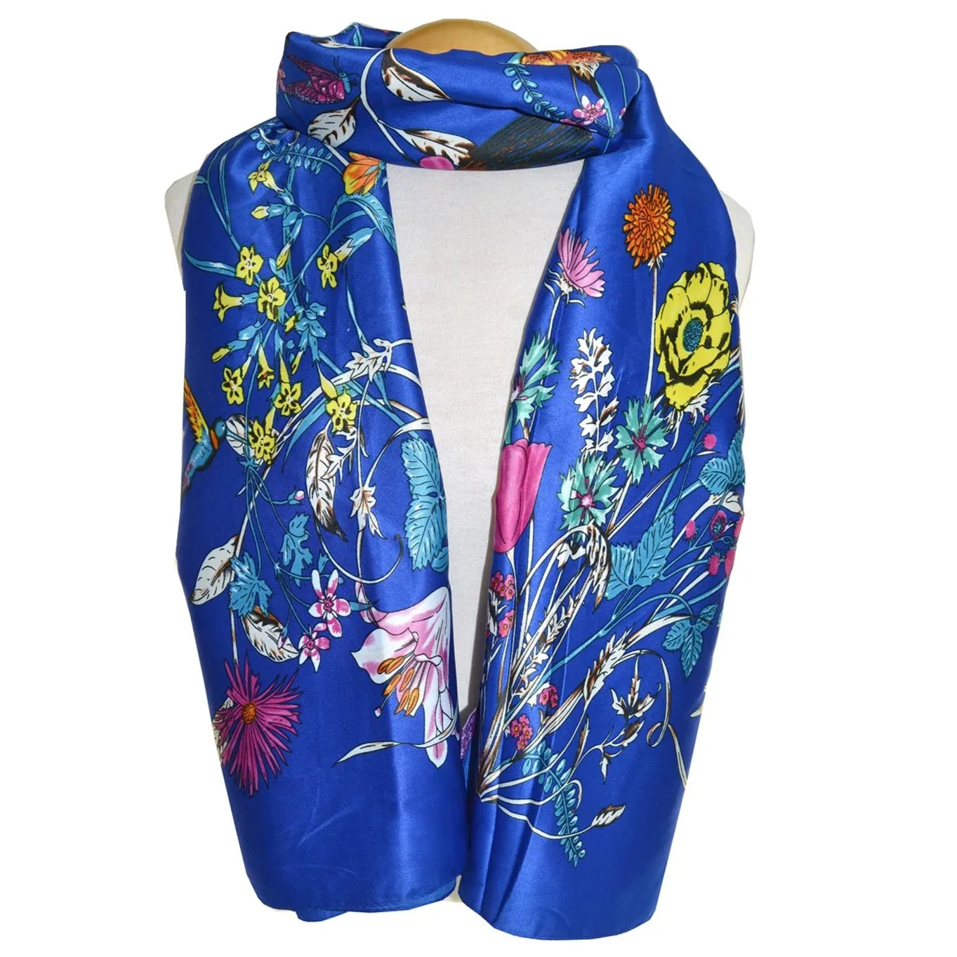 Hummingbird Garden Scarf - Chic Meadow Boutique 