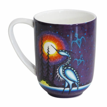 James Jacko Crane Porcelain Mug - Chic Meadow Boutique 