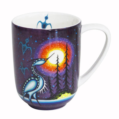 James Jacko Crane Porcelain Mug - Chic Meadow Boutique 