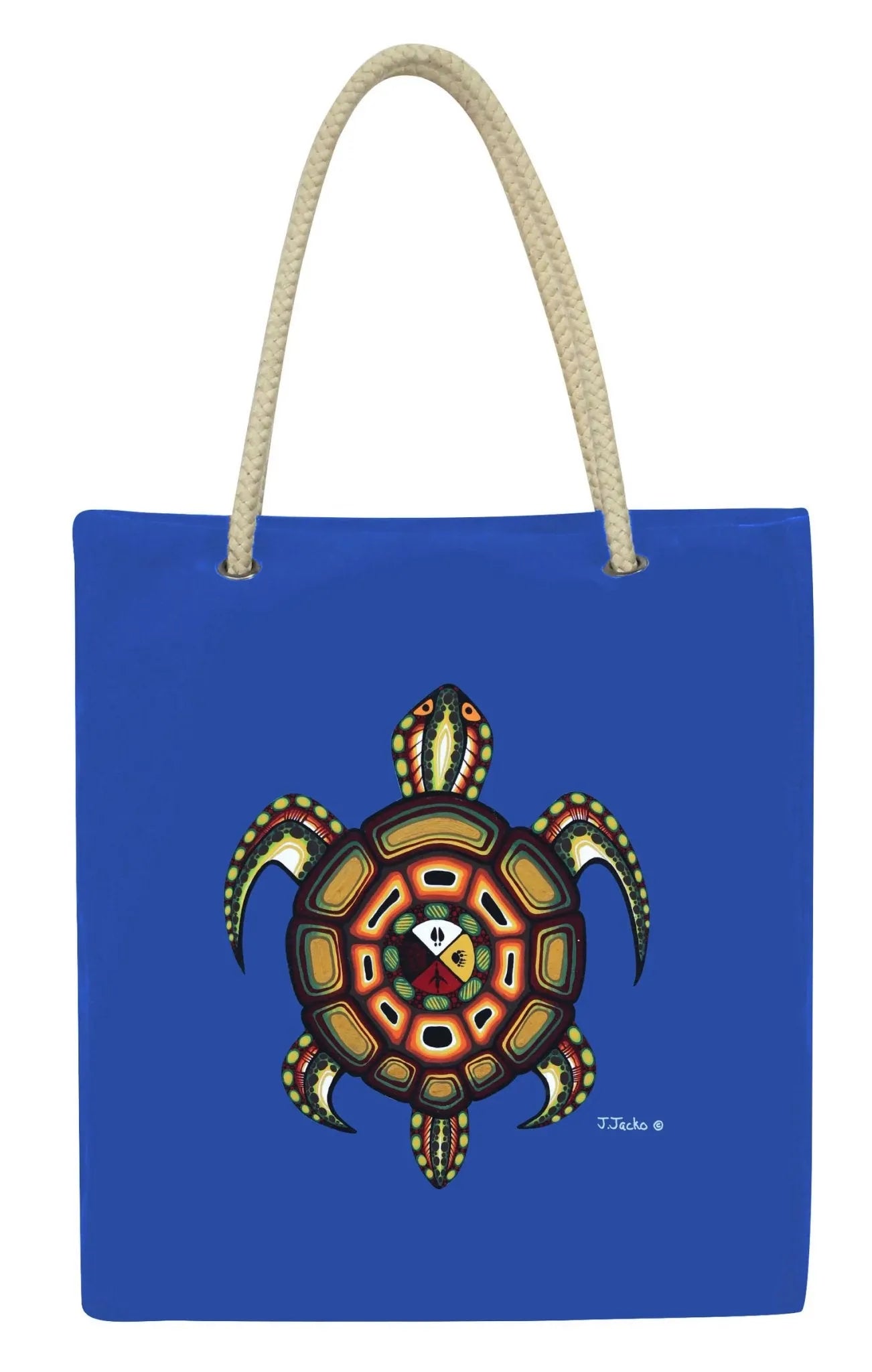 James Jacko Medicine Turtle Eco-Bag - Chic Meadow Boutique 