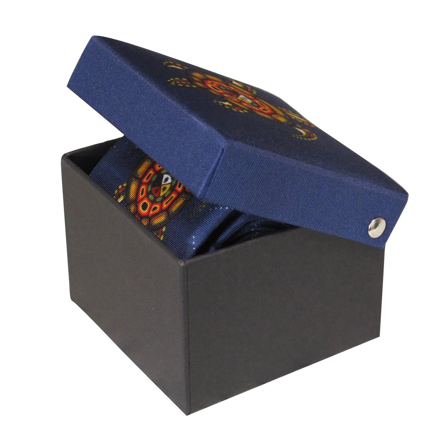 James Jacko Medicine Turtle Silk Tie - Chic Meadow Boutique 