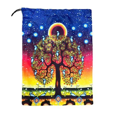 James Jacko Tree of Life Travel Laundry Bag - Chic Meadow Boutique 