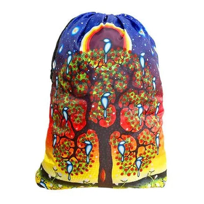 James Jacko Tree of Life Travel Laundry Bag - Chic Meadow Boutique 