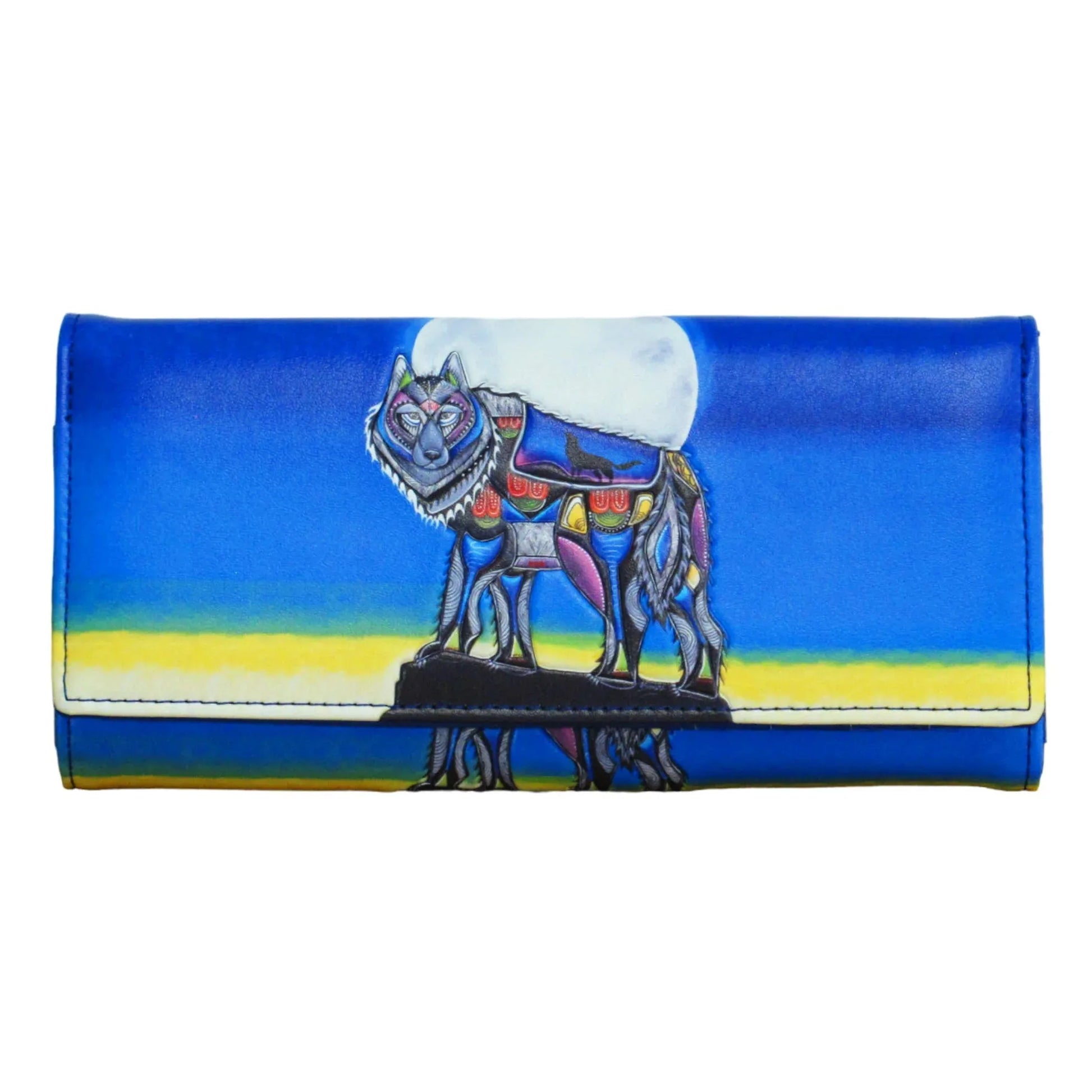 Jessica Somers Wolf Wallet - Chic Meadow Boutique 