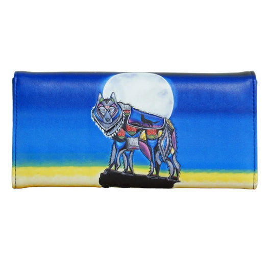 Jessica Somers Wolf Wallet - Chic Meadow Boutique 