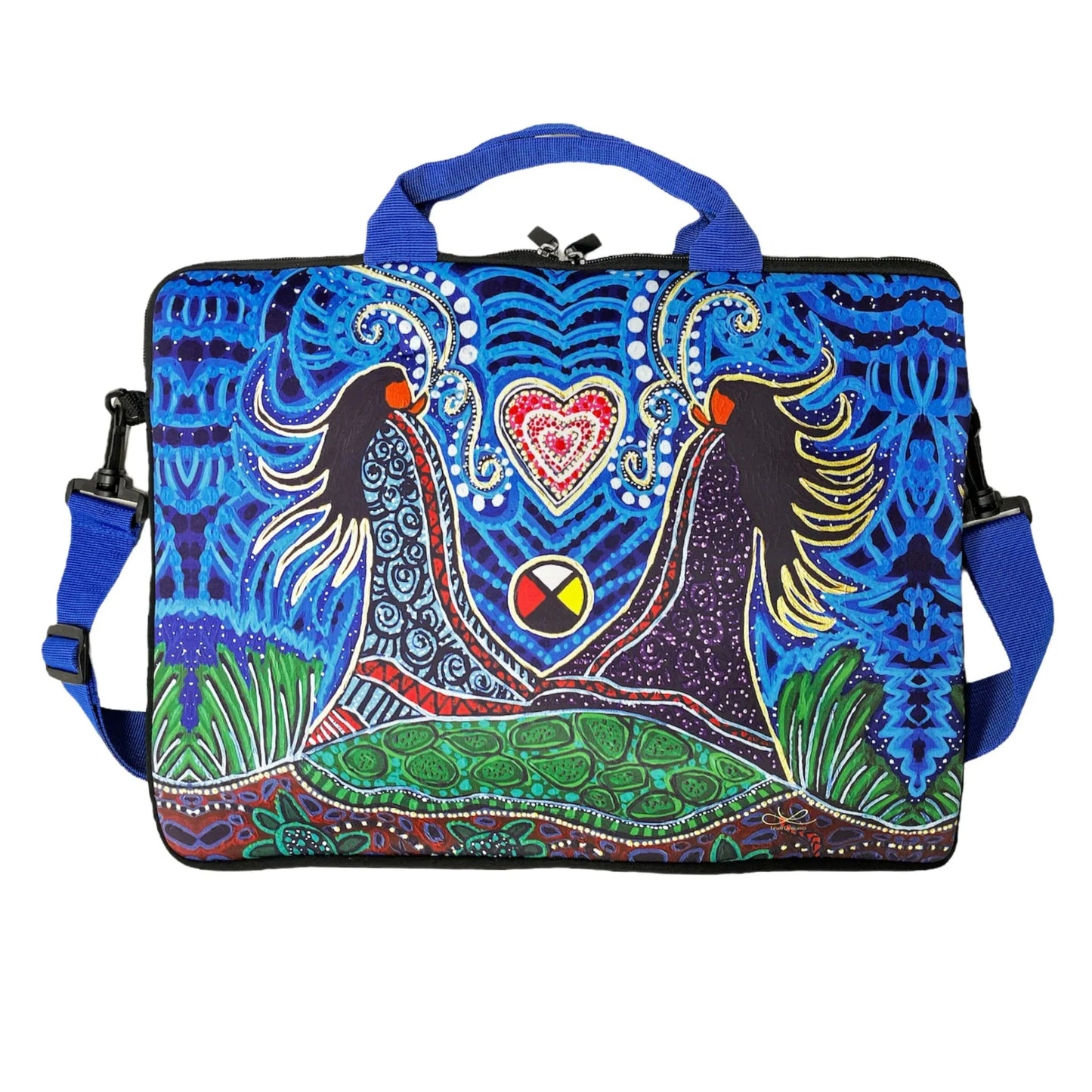 Leah Dorion Breath of Life Laptop Bag - Chic Meadow Boutique 