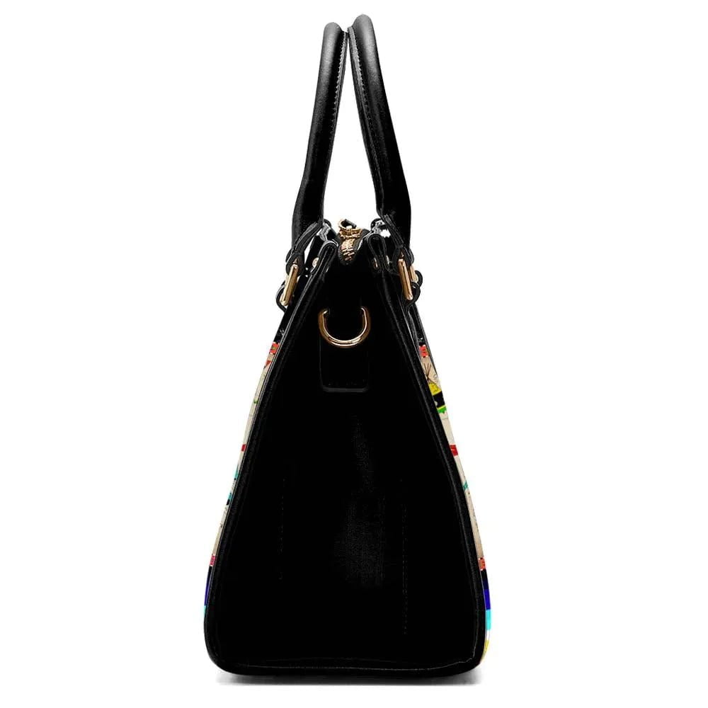 Ledger Village Midnight Convertible Hand or Shoulder Bag - Chic Meadow Boutique 