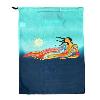 Maxine Noel Mother Earth Travel Laundry Bag - Chic Meadow Boutique 