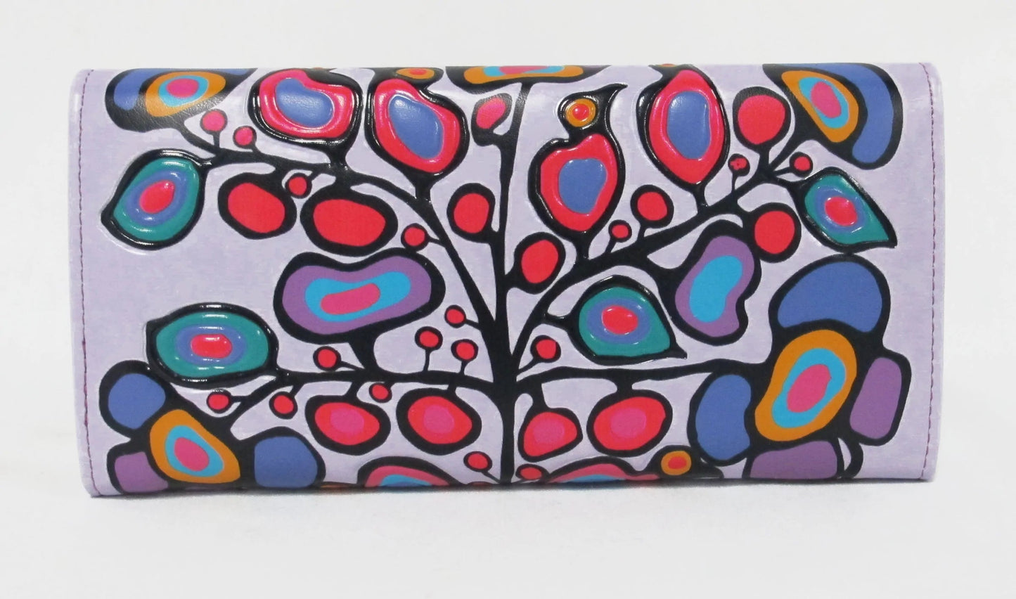 Norval Morrisseau Woodland Floral Wallet - Chic Meadow Boutique