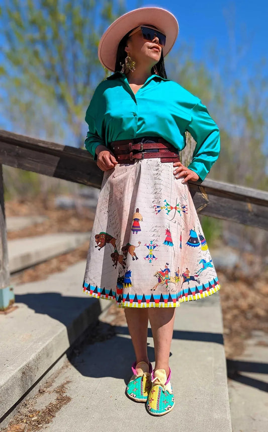 Plains Traditions Skirt - Chic Meadow Boutique 