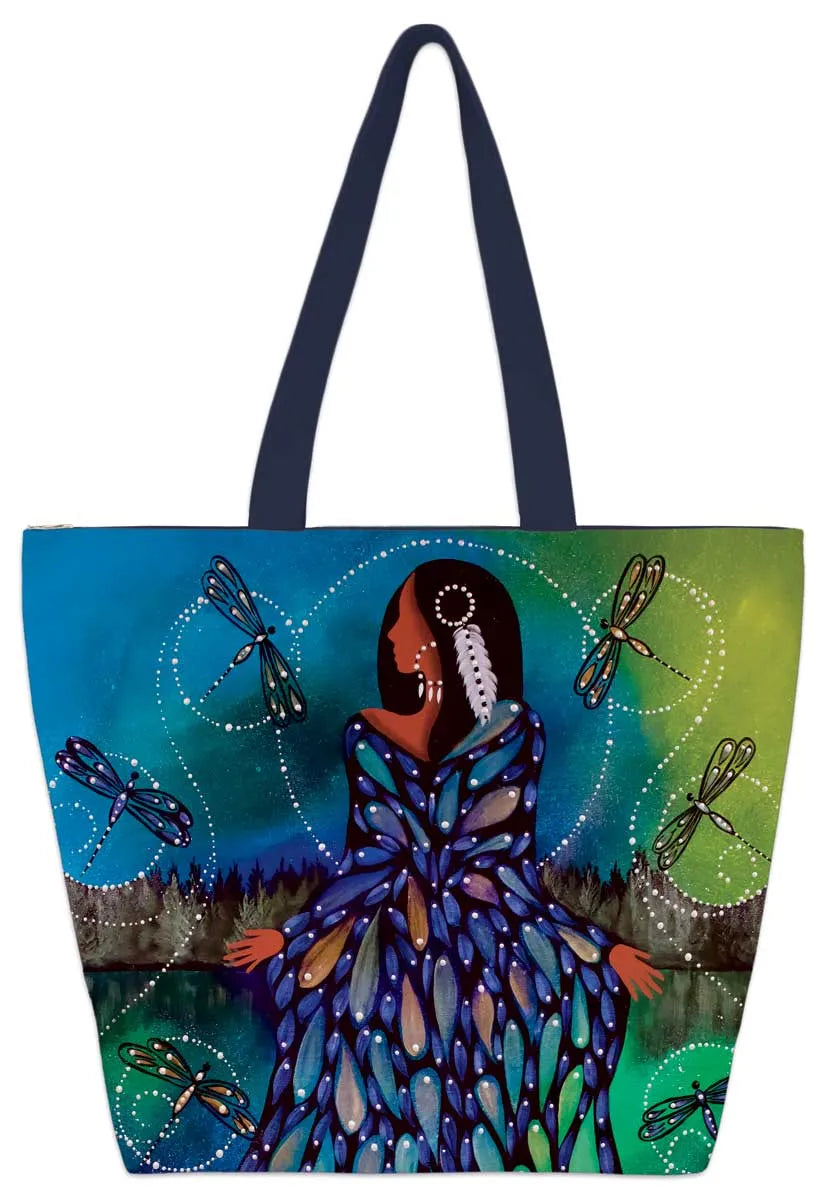 Transformation II Tote Bag by Artist Albert, Betty - Chic Meadow Boutique 